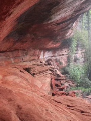 China Chishui Danxia Rare Stone Garden