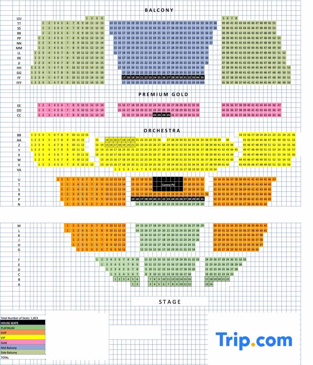 Ahmanson Seating Chart Matttroy