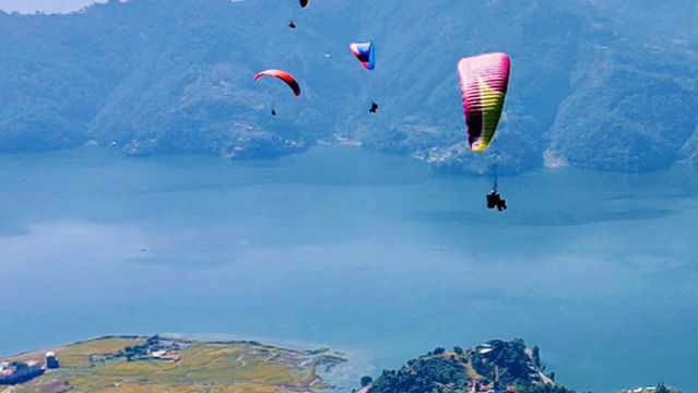 Paragliding In Pokhara