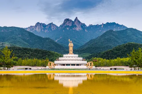 Jiuhua Mountain Scenic Area - Jiuhua Buddha