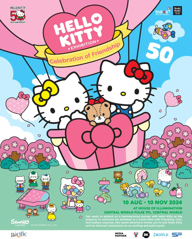 【泰國曼谷】《Hello Kitty：友誼慶典》展覽 | 曼谷