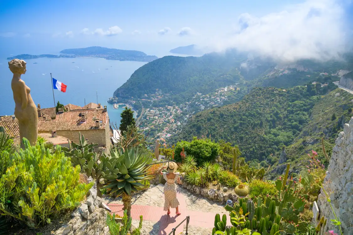 Hotels near Eze exotic garden