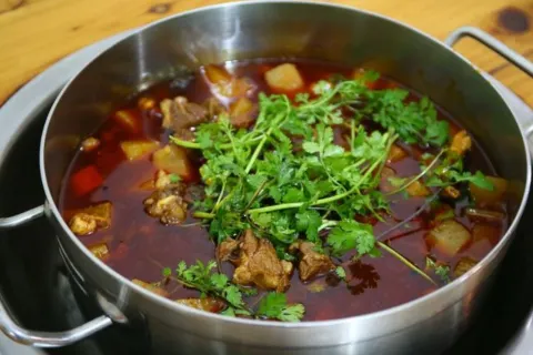 Kou fu lao dian qiao jiao Beef