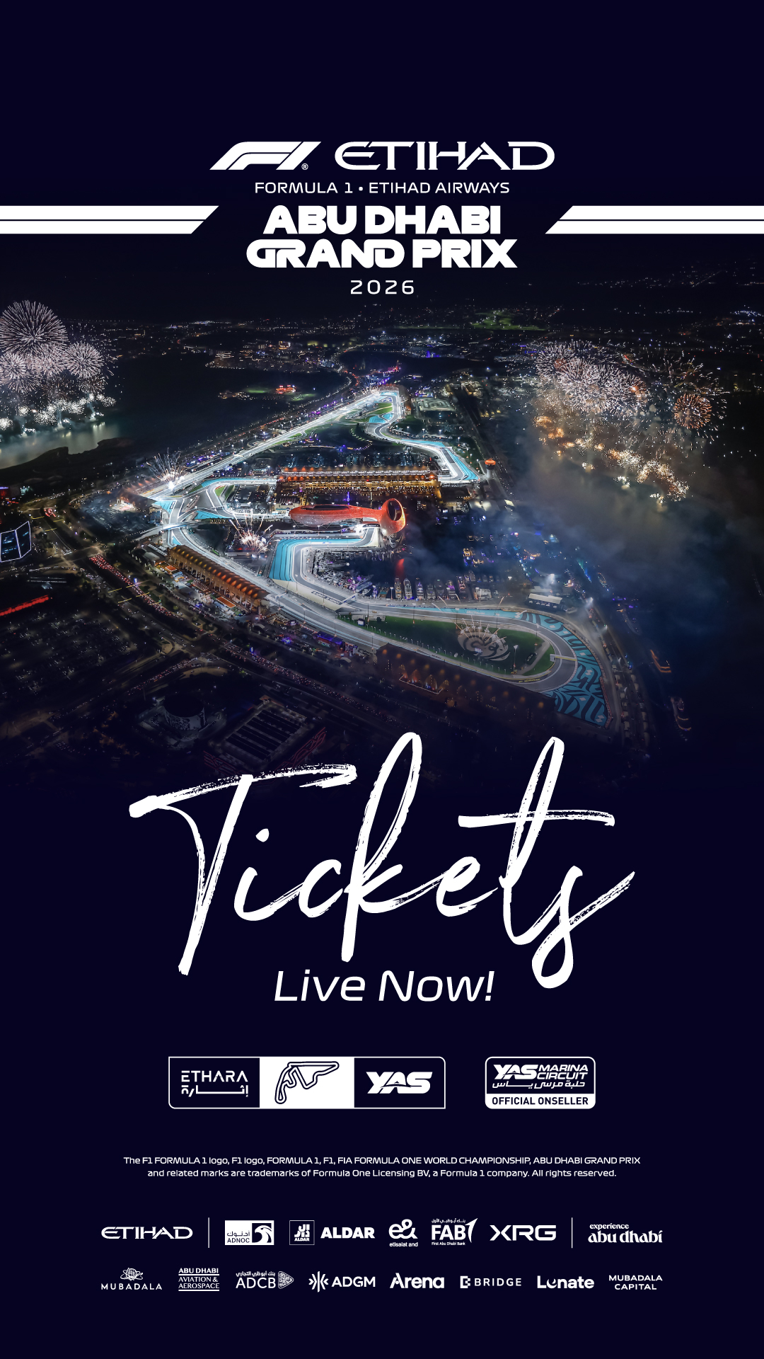 F1 Abu Dhabi Grand Prix 2026 | Yas Marina Circuit
