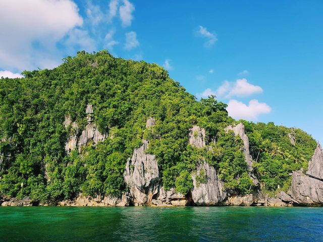 Abundant beauty of Bitaog beach