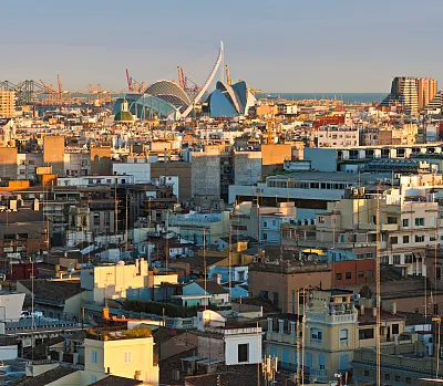 Flyg till Madrid från Valencia
