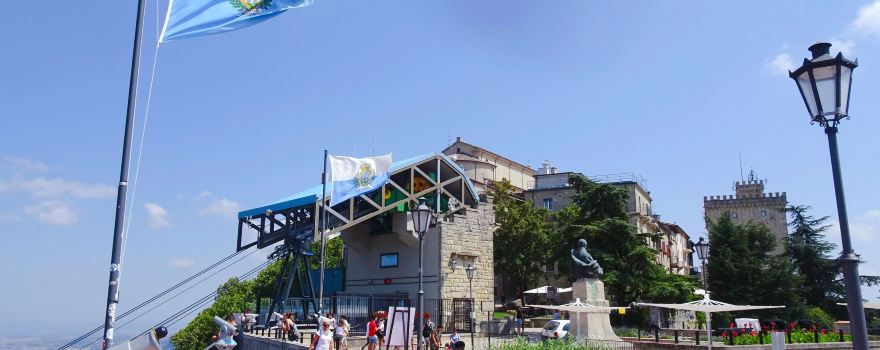 Funivia · Borgo Maggiore (Campo della Fiera)