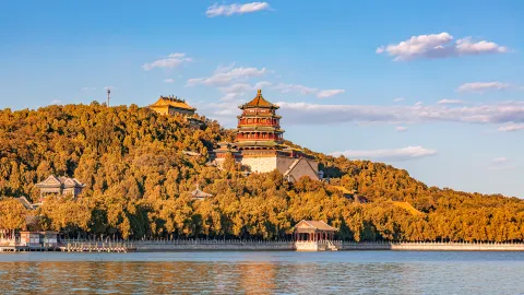 Summer Palace attraction in Beijing