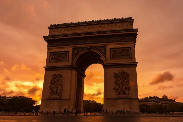 Sunsets in Paris