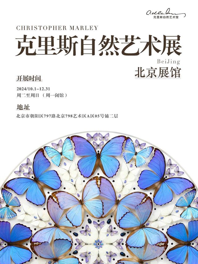 《生物重生》克里斯自然藝術展北京站 | 798藝術區