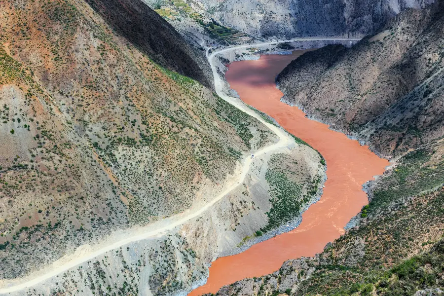 The Great Bay of Jinsha River, Meili Snow Mountain National Park