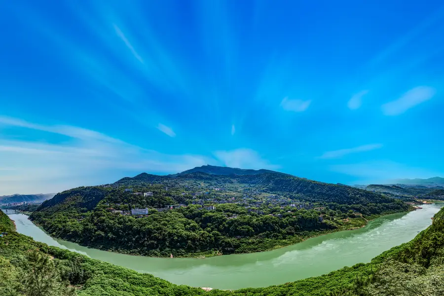 Jinyunshan Cableway (Northwest to Yunshan Garden)