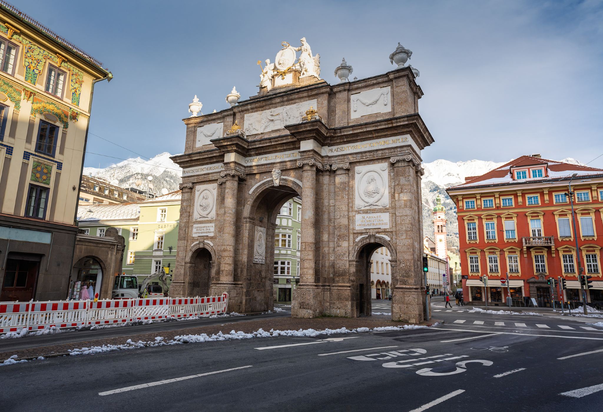 Tagesausflug durch die Altstadt Innsbruck, Goldenes Dachl und Maria-Theresien-Straße in Österreich