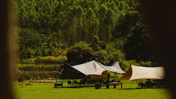 Camping in Longmen