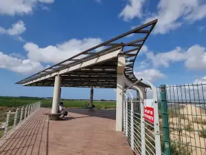 Lookout and Observation Stock Mishmar Hasharon and reservoirs Emek Hefer