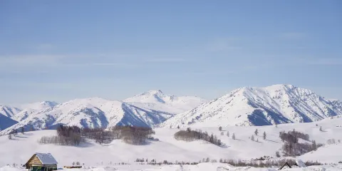 禾木風景區吉克普林國際滑雪度假區雲霄峯