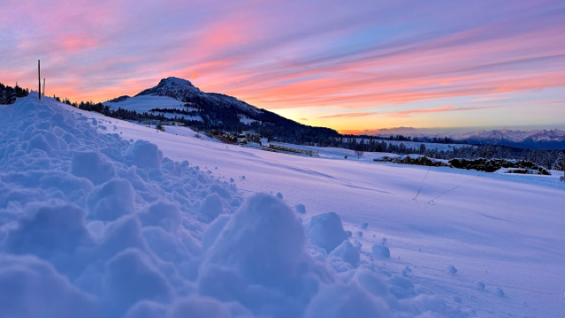 Cross country center Passo Lavazè
