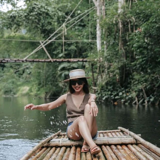 ล่องแพไม้ไผ่ @วังเคียงคู่