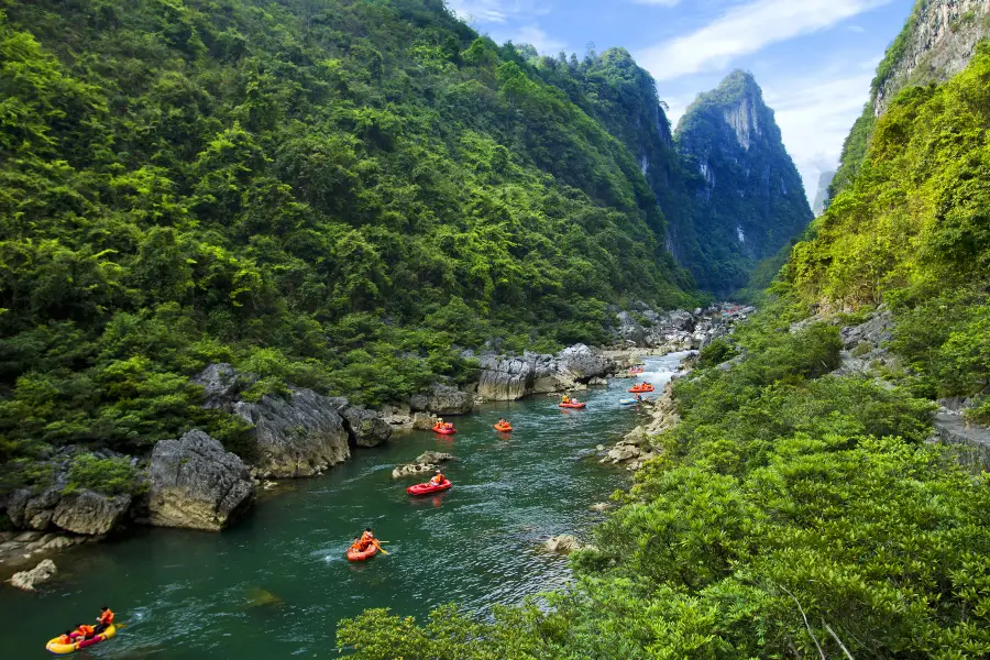 茘波水春河漂流