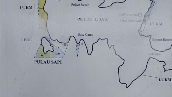 位于加雅岛上的一个开放式的国家公园 加亚岛是这里附近面积最大