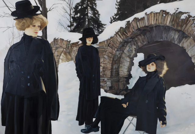 寶琳娜·奧洛斯卡&黛博拉·特貝維爾《風之寡婦》新畫作展 | Pace Gallery