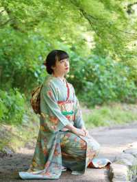 京都府立植物園で青もみじ狩り。 