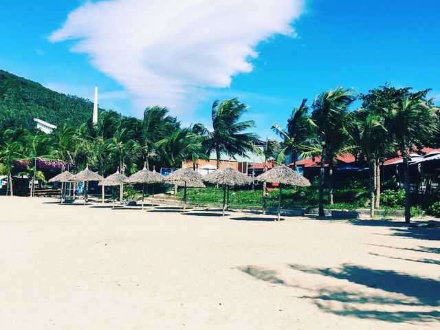 Chilling out by the beach 