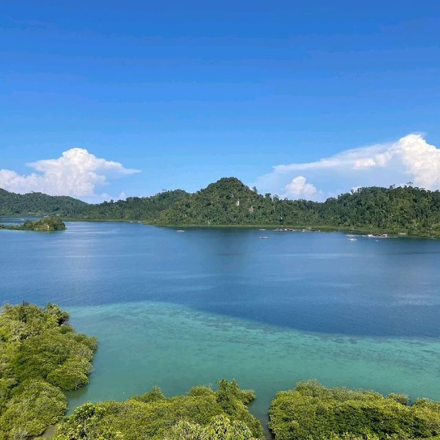 The view is stunnimgly gorgeous!