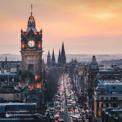 United Airlines Flights to Edinburgh