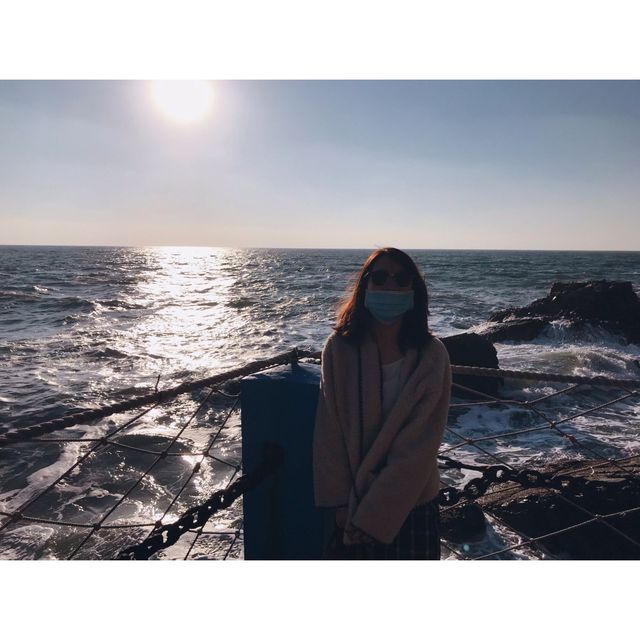 冬日海邊 | 大連黃渤海分界線,顔色交錯好靚 冬日海邊 | 大連黃渤海分界線,顔色交錯好靚
