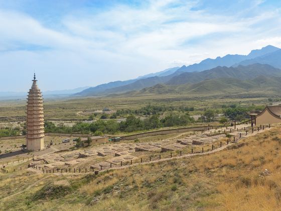 Double Pagodas at Baisikou