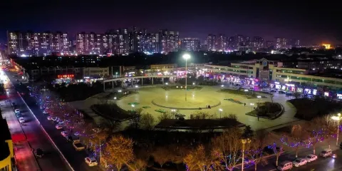 寧津縣中心大街廣場