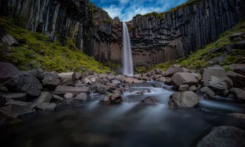 Black Waterfall