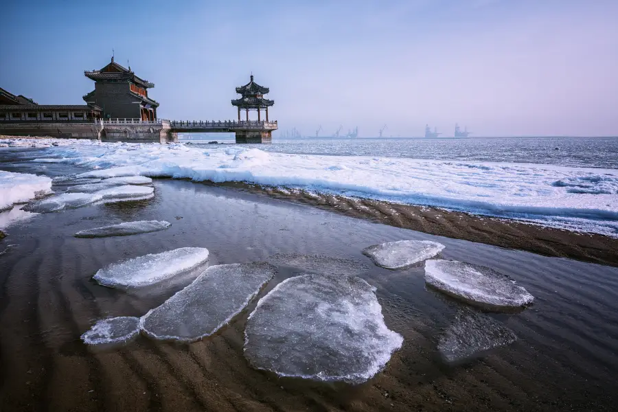 老龍頭景區-涼亭