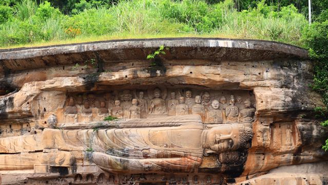 Sleeping Buddha Courtyard