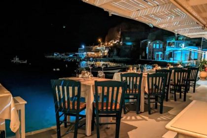 Sunset Ammoudi by Paraskevas