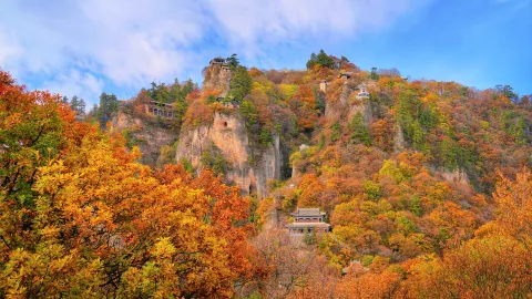 Kongtong Mountain attraction in Gansu