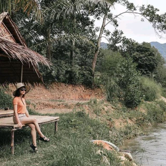 ล่องแพไม้ไผ่ @วังเคียงคู่