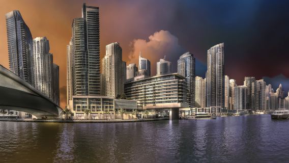 Du thuyền đêm Dubai có thể chọn đón trả, lên tầng hai/bến Creek + bữa tối + biểu diễn đặc sắc