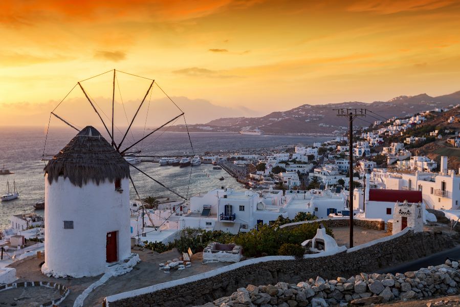 Flüge Mytilene Mykonos