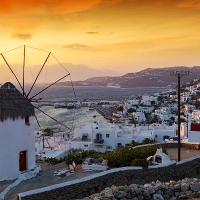 Flights from Naxos to Santorini