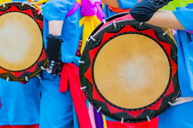 Taiko Drum Performances in Okinawa