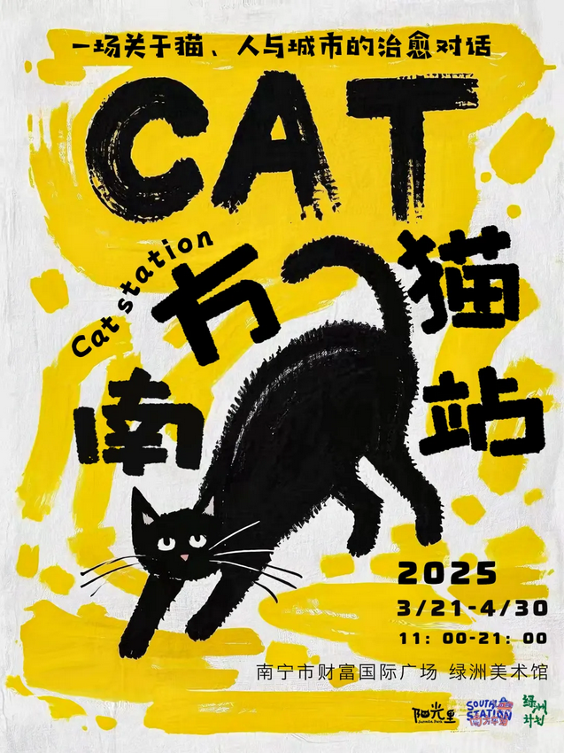 《南方貓站》藝術展 | 南寧