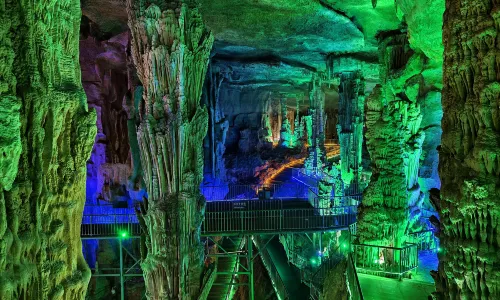 Underground Dragon Palace In Taian
