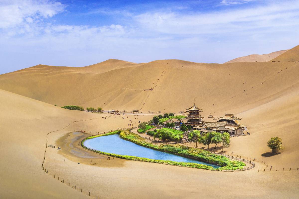 敦煌旅行團 | 鳴沙山月牙泉