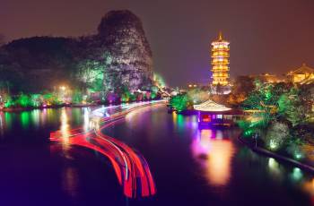 陽朔熱門夜間人氣景點