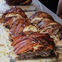 Crispy lechon! 