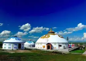 Mongolian Tribe Yurt, Guanshan Pasture
