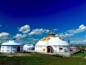 Mongolian Tribe Yurt, Guanshan Pasture