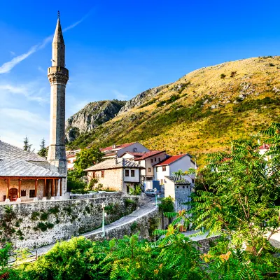 Flug Mostar München